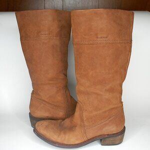 Bussola Expresso Finely Crafted Suede Leather Riding Western Style Boots